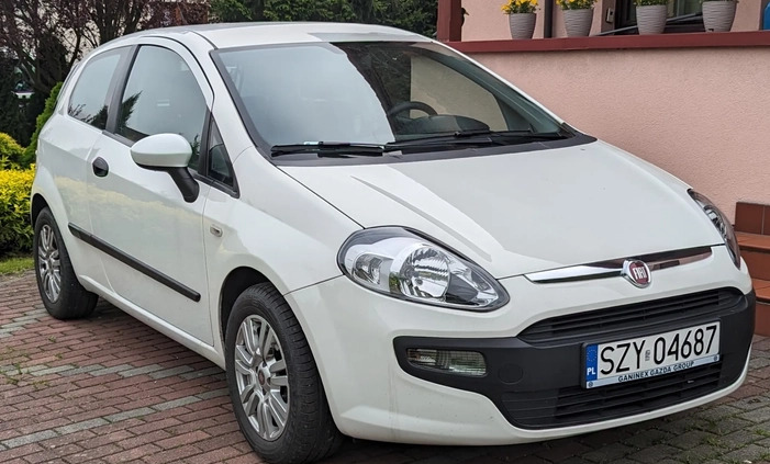 Fiat Punto Evo cena 17999 przebieg: 107000, rok produkcji 2011 z Katowice małe 137